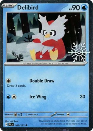 Delibird (Holiday Calendar) (46) [Miscellaneous Cards & Products] Holofoil