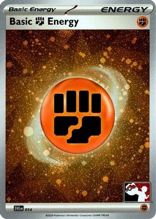 Basic Fighting Energy - 014 (Cosmos Holo) (14) [Prize Pack Series Cards] Holofoil