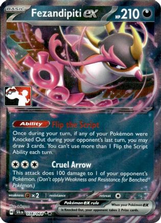 Fezandipiti ex - 038/064 (Series 7) (38) [Prize Pack Series Cards] Holofoil