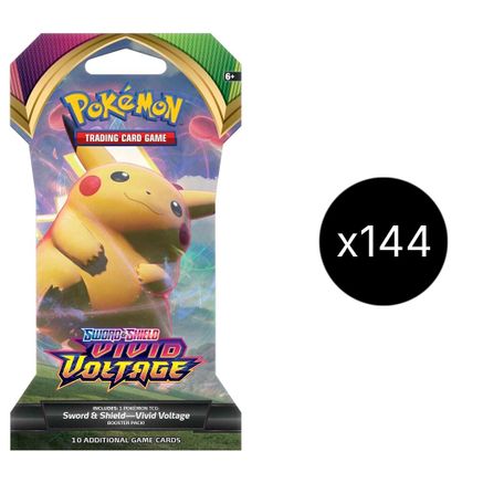 Pokemon Vivid Voltage Sleeved Booster Case