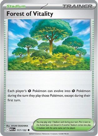 Forest of Vitality (117) [ME01: Mega Evolution] Reverse Holofoil