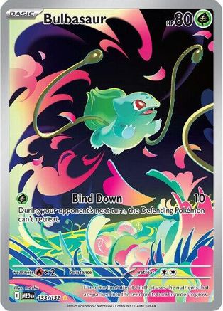 Bulbasaur - 133/132 (133) [ME01: Mega Evolution] Holofoil