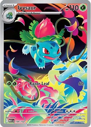Ivysaur - 134/132 (134) [ME01: Mega Evolution] Holofoil