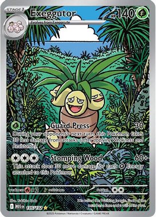 Exeggutor - 135/132 (135) [ME01: Mega Evolution] Holofoil