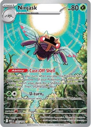 Ninjask - 137/132 (137) [ME01: Mega Evolution] Holofoil