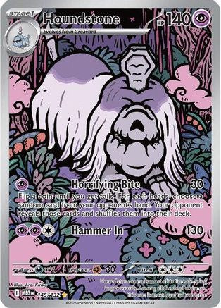 Houndstone - 145/132 (145) [ME01: Mega Evolution] Holofoil