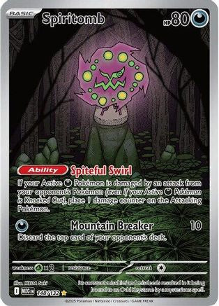 Spiritomb - 148/132 (148) [ME01: Mega Evolution] Holofoil