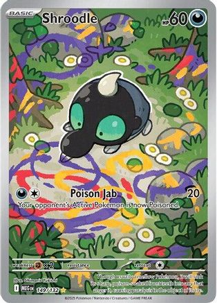 Shroodle - 149/132 (149) [ME01: Mega Evolution] Holofoil