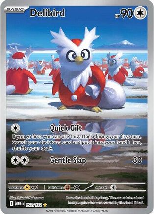 Delibird - 152/132 (152) [ME01: Mega Evolution] Holofoil