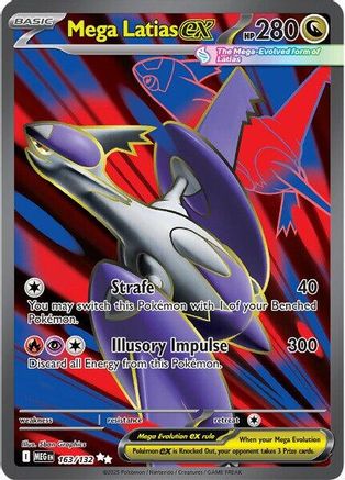 Mega Latias ex - 163/132 (163) [ME01: Mega Evolution] Holofoil