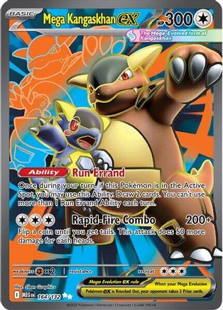 Mega Kangaskhan ex - 164/132 (164) [ME01: Mega Evolution] Holofoil