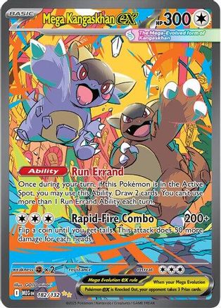Mega Kangaskhan ex - 182/132 (182) [ME01: Mega Evolution] Holofoil