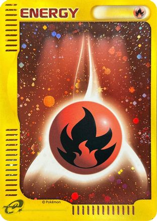 Fire Energy () [McDonald's Pokémon-e Minimum Pack] Holofoil