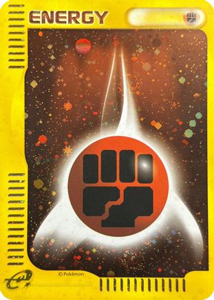 Fighting Energy () [McDonald's Pokémon-e Minimum Pack] Holofoil