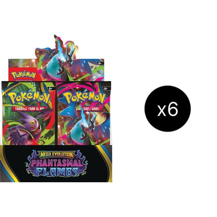 Pokemon Phantasmal Flames Booster Box Case