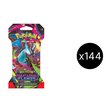 Pokemon Phantasmal Flames Sleeved Booster Case