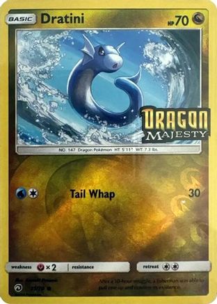 Dratini - 35/70 (Toys R Us Promo) (35) [Miscellaneous Cards & Products] Reverse Holofoil