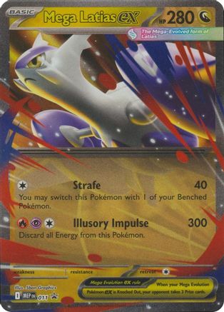 Mega Latias ex - 011 (11) [ME: Mega Evolution Promo] Holofoil