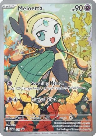 Meloetta - 026 (26) [ME: Mega Evolution Promo] Holofoil