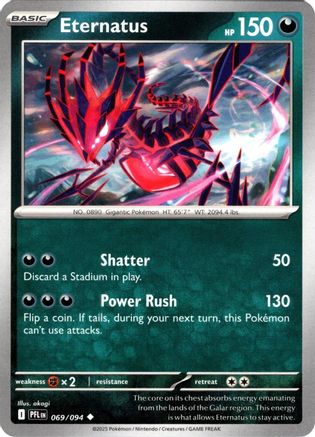 Eternatus (69) [ME02: Phantasmal Flames] Reverse Holofoil