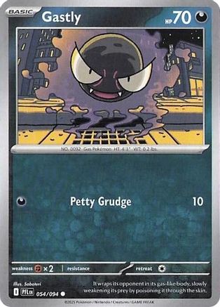 Gastly (54) [ME02: Phantasmal Flames] Reverse Holofoil