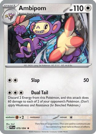 Ambipom - 079/094 (79) [ME02: Phantasmal Flames] Holofoil