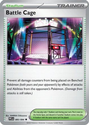 Battle Cage - 085/094 (85) [ME02: Phantasmal Flames] Reverse Holofoil