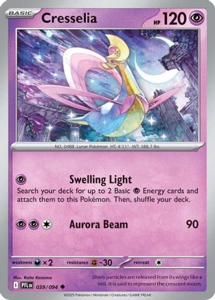 Cresselia (39) [ME02: Phantasmal Flames] Reverse Holofoil