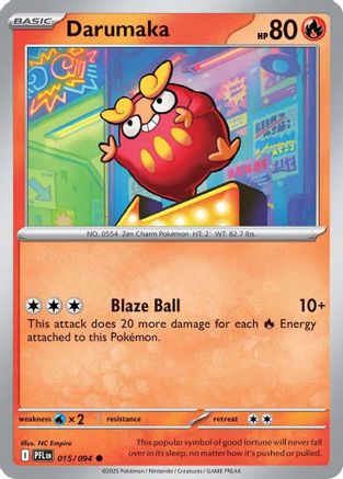 Darumaka (15) [ME02: Phantasmal Flames] Reverse Holofoil