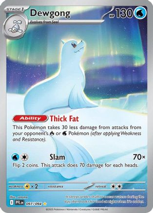 Dewgong - 097/094 (97) [ME02: Phantasmal Flames] Holofoil