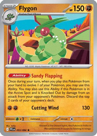 Flygon - 053/094 (53) [ME02: Phantasmal Flames] Reverse Holofoil