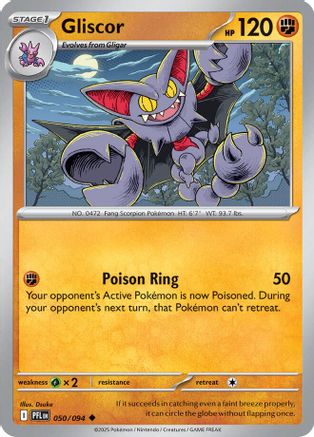 Gliscor (50) [ME02: Phantasmal Flames] Reverse Holofoil