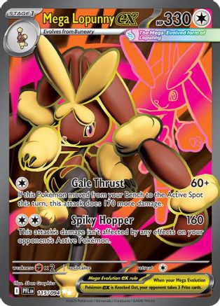 Mega Lopunny ex - 115/094 (115) [ME02: Phantasmal Flames] Holofoil