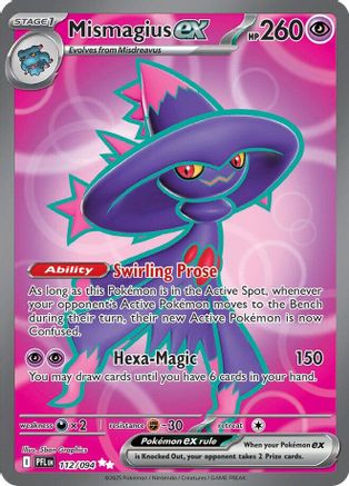 Mismagius ex - 112/094 (112) [ME02: Phantasmal Flames] Holofoil