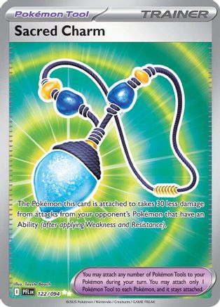 Sacred Charm - 122/094 (122) [ME02: Phantasmal Flames] Holofoil
