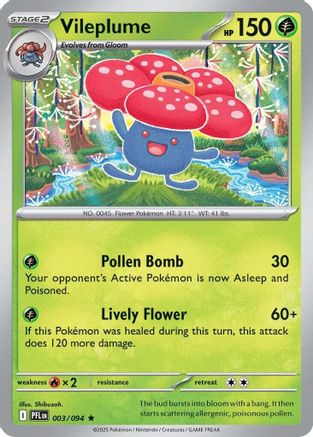 Vileplume (3) [ME02: Phantasmal Flames]