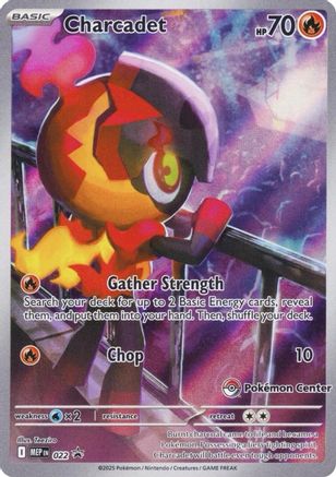Charcadet - 022 (Pokemon Center Exclusive) (22) [ME: Mega Evolution Promo] Holofoil