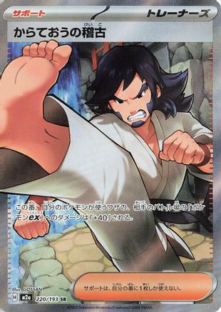 Black Belt's Training (220/193) [M2a: High Class Pack: MEGA Dream ex] Holofoil