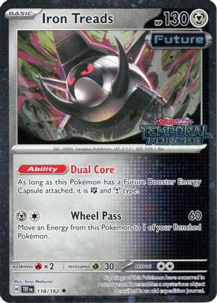 Iron Treads (Temporal Forces Stamped) (118) [Miscellaneous Cards & Products] Holofoil