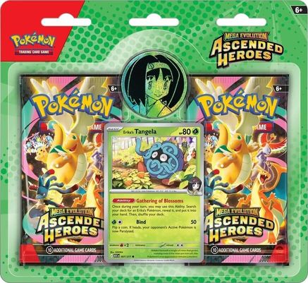 Pokemon Mega Evolution: Ascended Heroes Collection - Erika