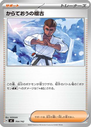 Black Belt's Training (704/742) [Start Deck 100 Battle Collection]