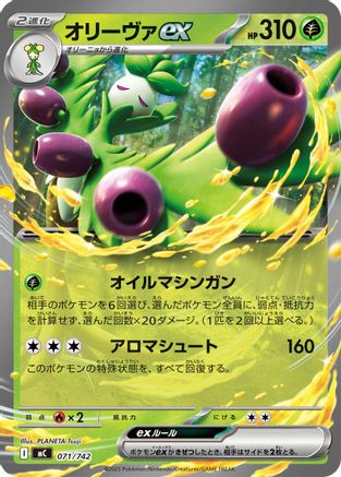 Arboliva ex (071/742) [Start Deck 100 Battle Collection]