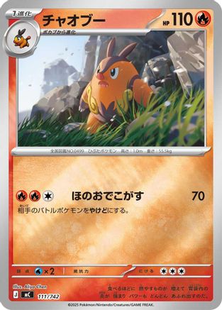 Pignite - 111/742 (Mirror Holo) (111/742) [Start Deck 100 Battle Collection] Holofoil