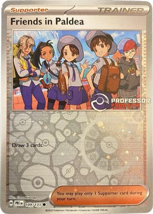 Friends in Paldea - 109/131 (109) [Professor Program Promos] Reverse Holofoil