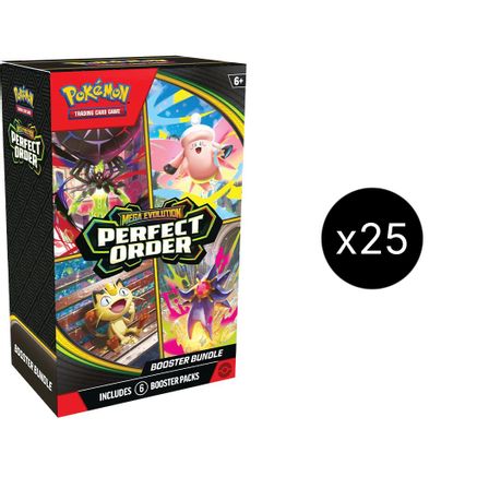 Pokemon Perfect Order Booster Bundle Case