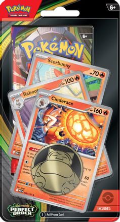Pokemon Perfect Order Premium Checklane Blister [Cinderace Line]