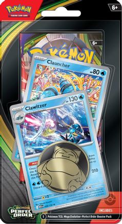 Pokemon Perfect Order Premium Checklane Blister [Clawitzer Line]