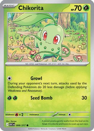 Chikorita (8) [ME: Ascended Heroes]