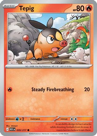 Tepig (29) [ME: Ascended Heroes]