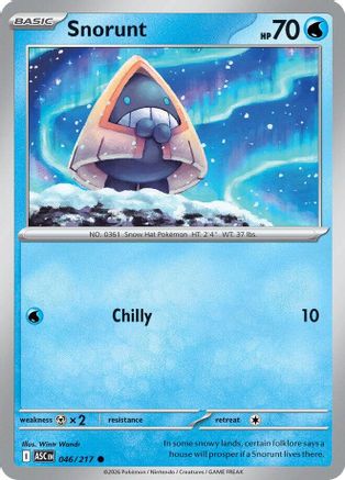 Snorunt - 046/217 (46) [ME: Ascended Heroes] Reverse Holofoil